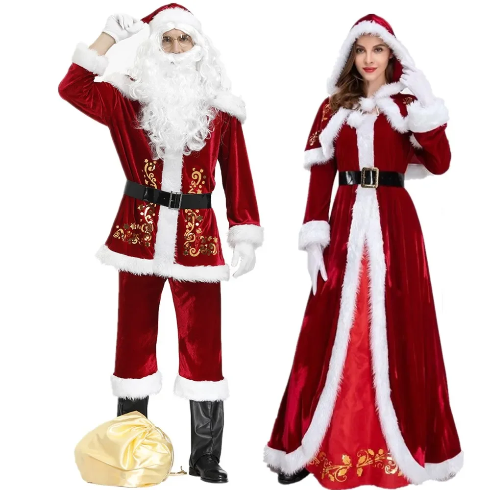 Couple noël père noël Cosplay  - Cospa Cosplay Costume avis et prix