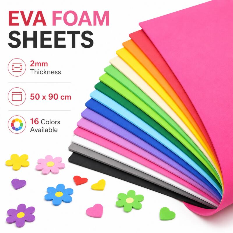 2 feuilles de mousse EVA, mous - Eva Foam Sheet avis et prix