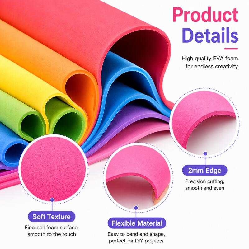 2 feuilles de mousse EVA, mous - Eva Foam Sheet avis et prix