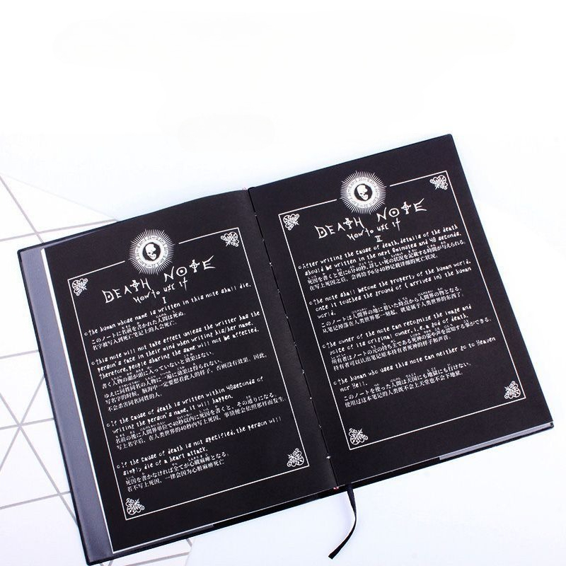 Carnet en cuir Anime Death Not - Cosplay Prop Book avis et prix
