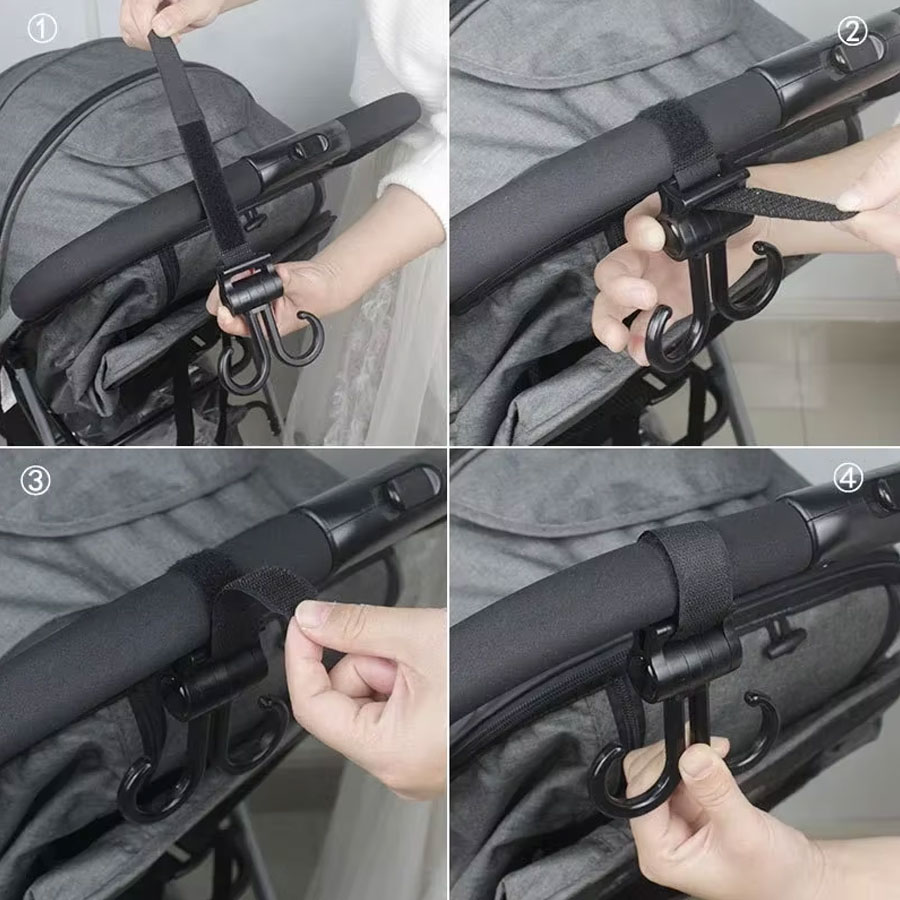2 pièces 360 °   Crochet rotat - Velcro Hook Loop avis et prix