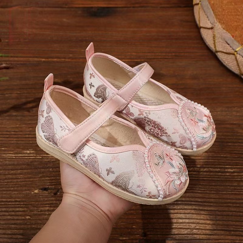 Chaussures Hanfu brodées en so - Velcro Hook Loop avis et prix