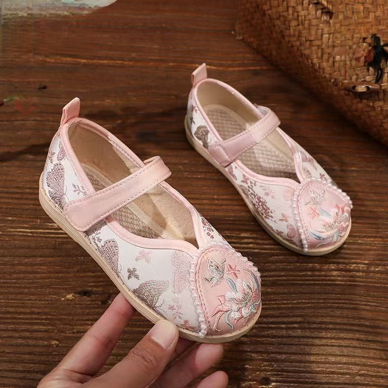 Chaussures Hanfu brodées en so - Velcro Hook Loop avis et prix