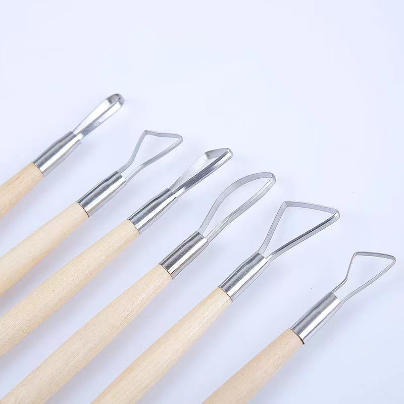 6 pièces manche en bois cire p - Craft Knife Set avis et prix